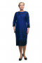 Платье "Олси" 1705033/3V ОЛСИ (Синий/узор)