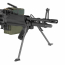 Страйкбольный пулемет (LCT) M60E4 (Mk43 Mod 0) AEG (алюминиевый)